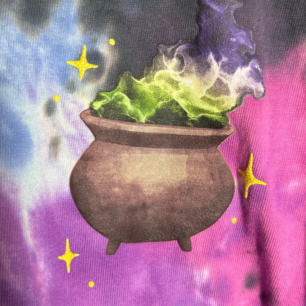 Disney Hocus Pocus "Tonight We Fly" Sanderson Sisters Tie Dye Spirt Jersey XXL‎ - Picture 4 of 10